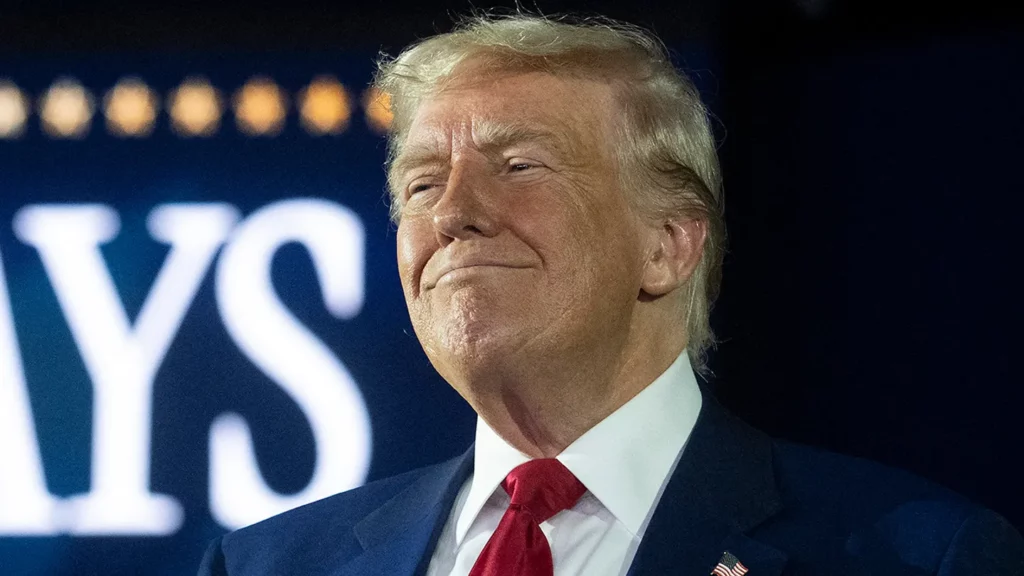 President Donald J. Trump Smiling